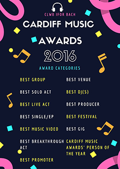 Cardiff Music Award categories