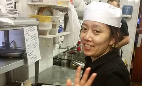 After three years of fantastic service, locals were left hungry when Yamuna left Katiwok for a day last month for the semi-final. We're glad she's back on Crwys Road again!