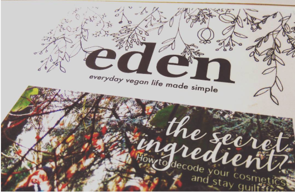 The very first issue of eden magazine is available from today