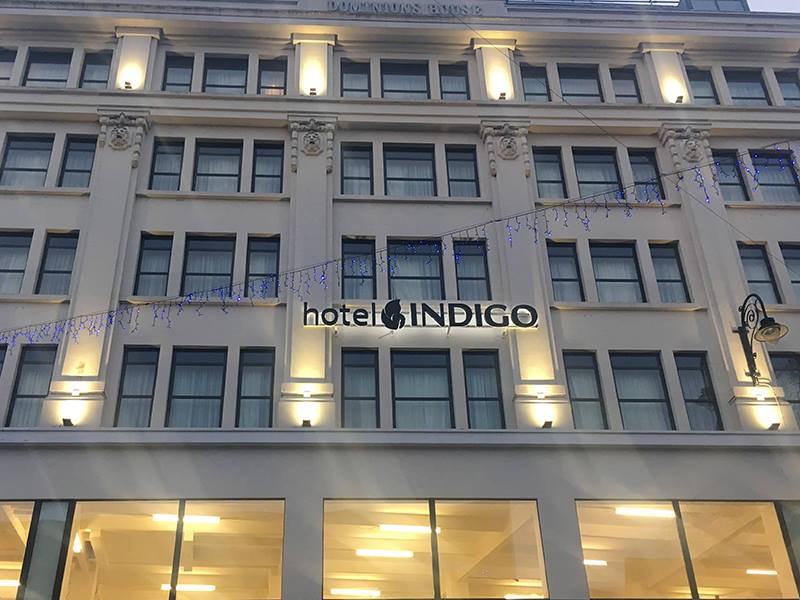 Photo of outside of Hotel indigo