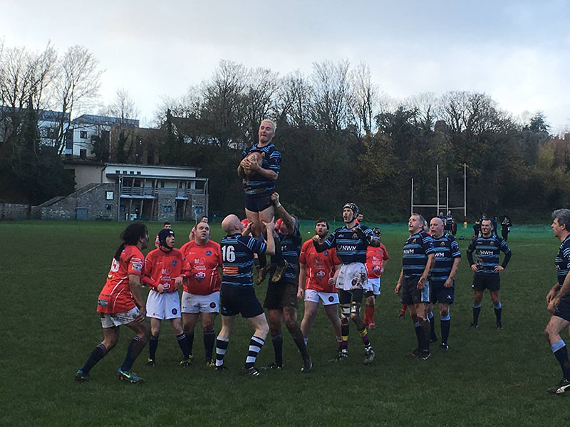 The Chiefs lineup featured a mixture of Llandaff RFC veterans and players with learning difficulties