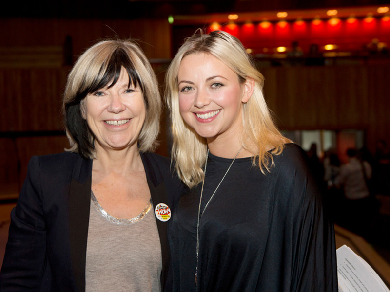 Jude Kelly MBE and Charlotte Church