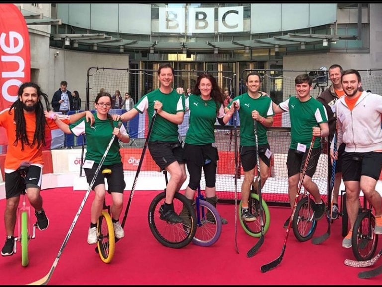 Local Unicycle Hockey classes available to all abillities