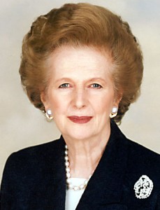 Margaret Thatcher Official Portrait