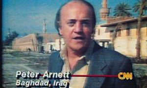 CNN's Peter Arnett reports from Baghdad in 1991