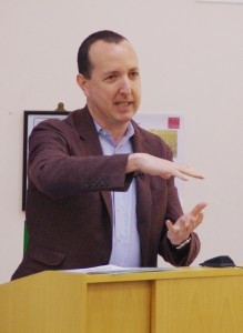 Ben Wizner in Cardiff University