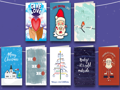 Cardiff Christmas Cards