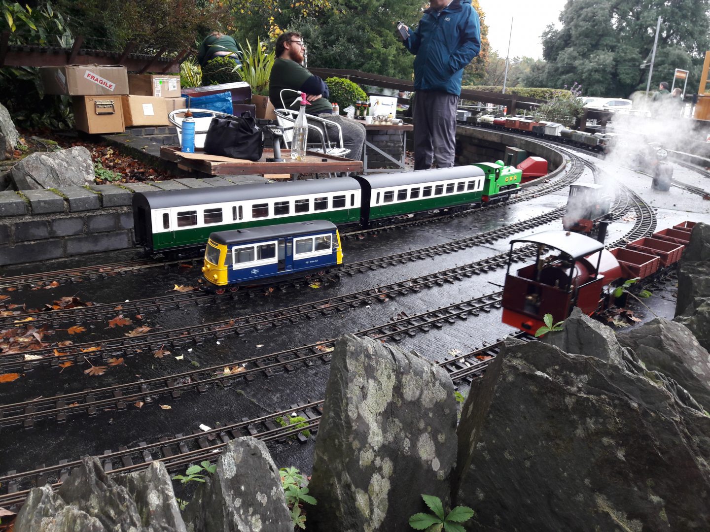 Model trains in the heart of Heath Park alt.cardiff