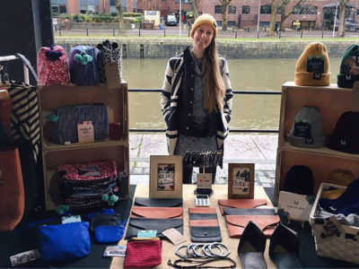 ethical fashion brand holds pop up store, and encourages people to shop sustainable