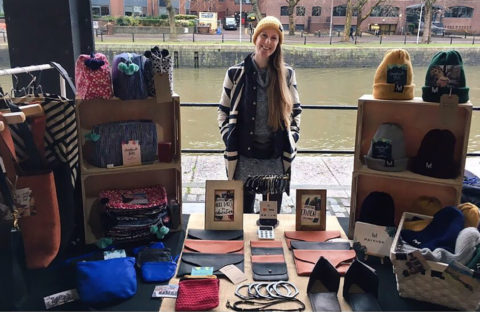 ethical fashion brand holds pop up store, and encourages people to shop sustainable