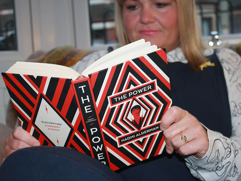 Leah Thomas reading The Power by  Naomi Alderman