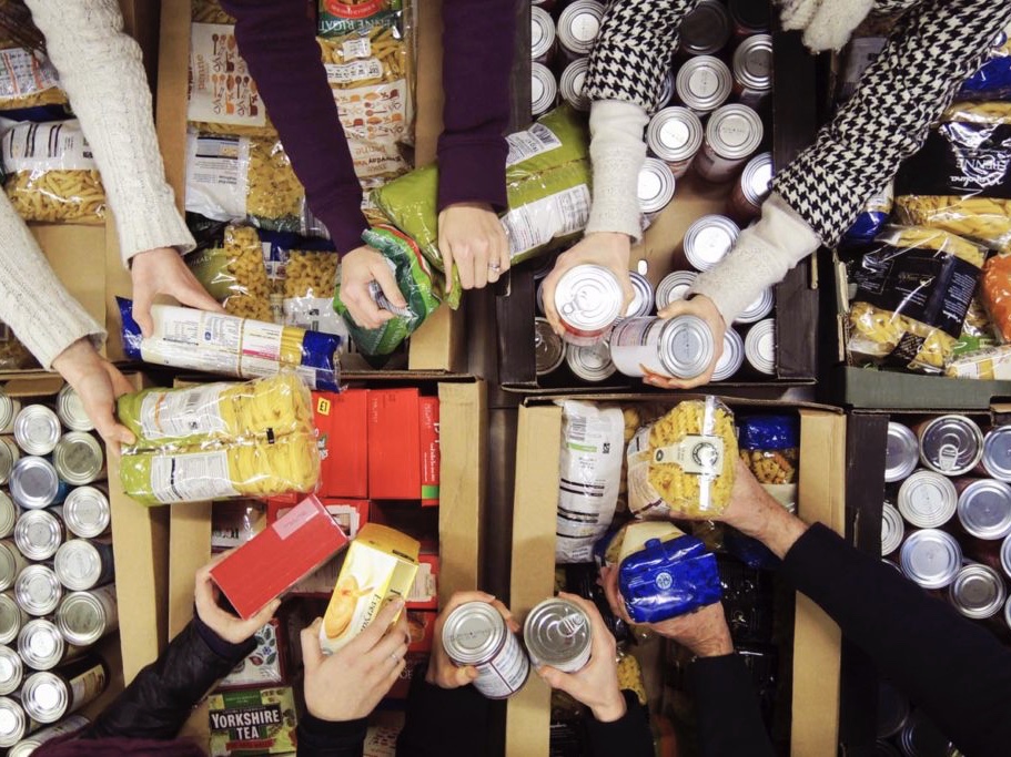 Foodbank food crisis Christmas