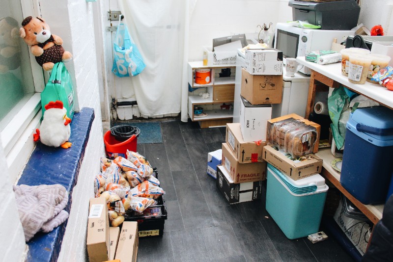 Food Cooperative Store Room