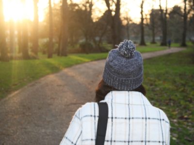 BAME woman leaving Wales