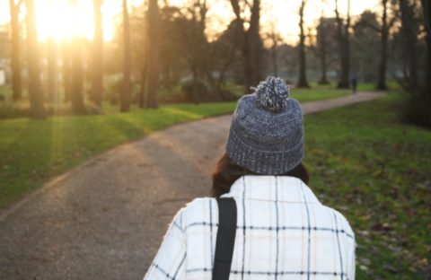 BAME woman leaving Wales