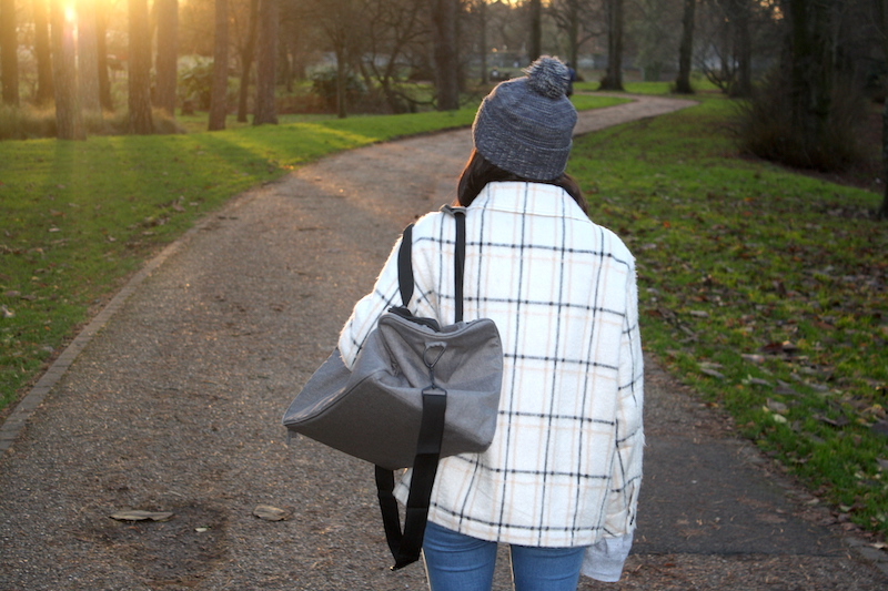 BAME woman leaving Wales