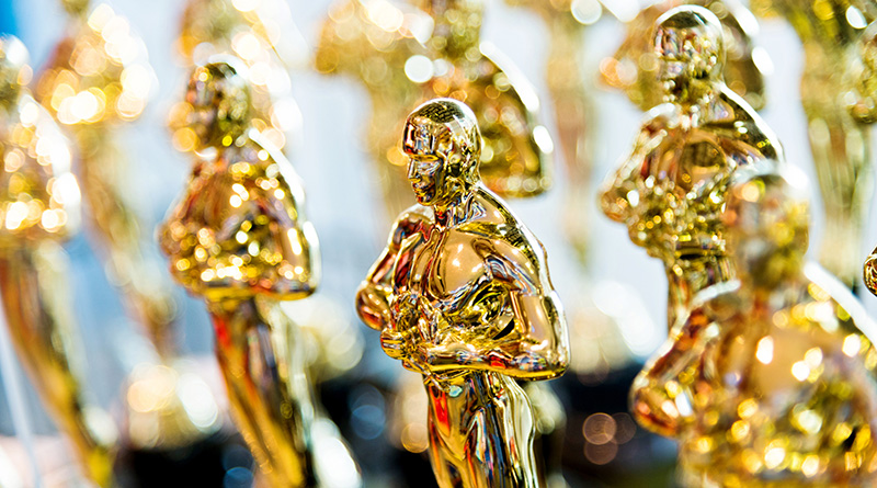 Statuettes of the Oscars’s trophy