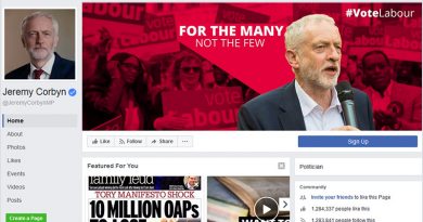 Jeremy Corbyn's Facebook page