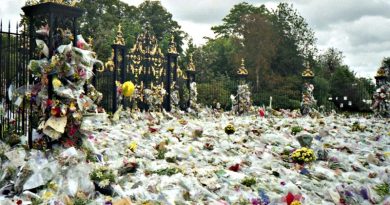 Flowers for Princess Diana's Funeral