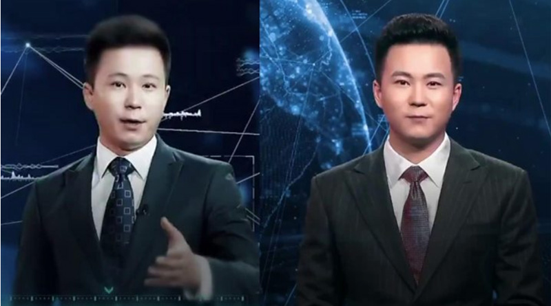 China's new AI news reader