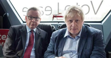 Michael Gove (left) and Boris Johnson