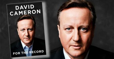 The face of David Cameron