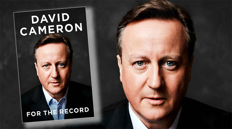 The face of David Cameron