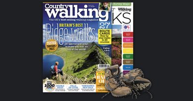 The cover of Country Walking magazine