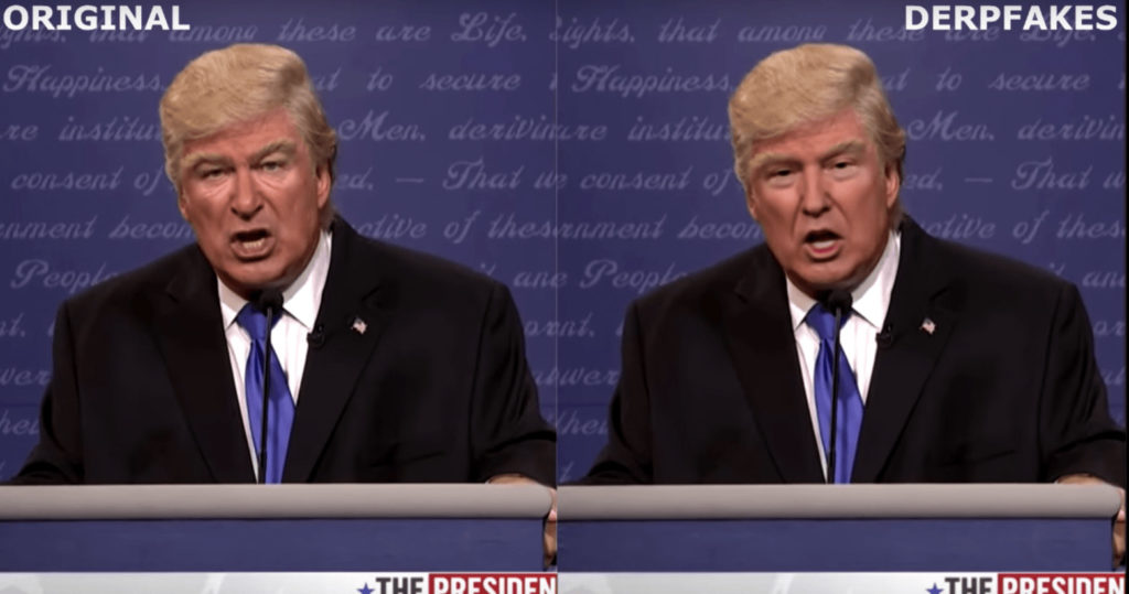 A Donald Trump Deepfake