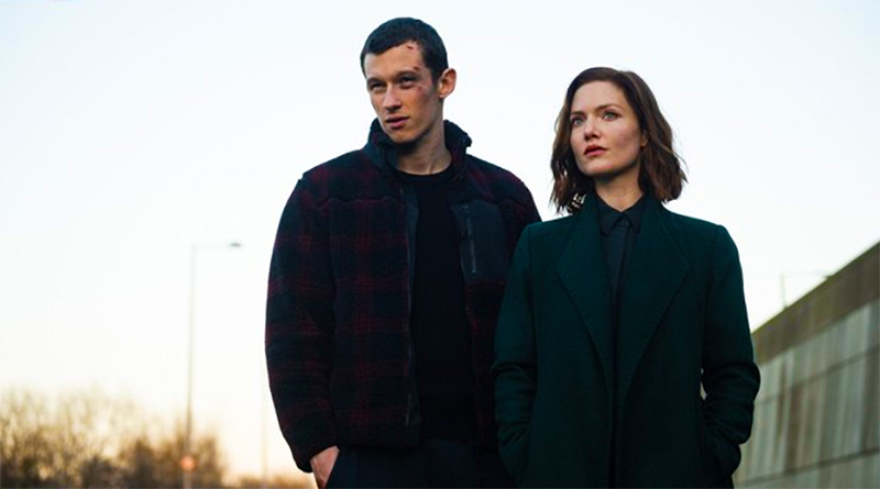 Callum Turner and Holliday Grainger star as a soldier and a detective in The Capture.